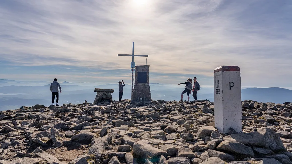 Babia Góra widoki szczyt
