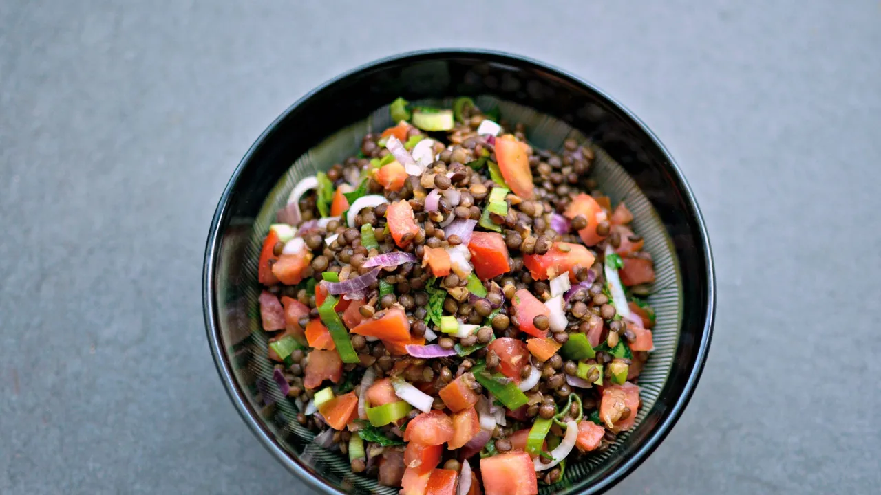 Ingredienti insalata lenticchie siciliana