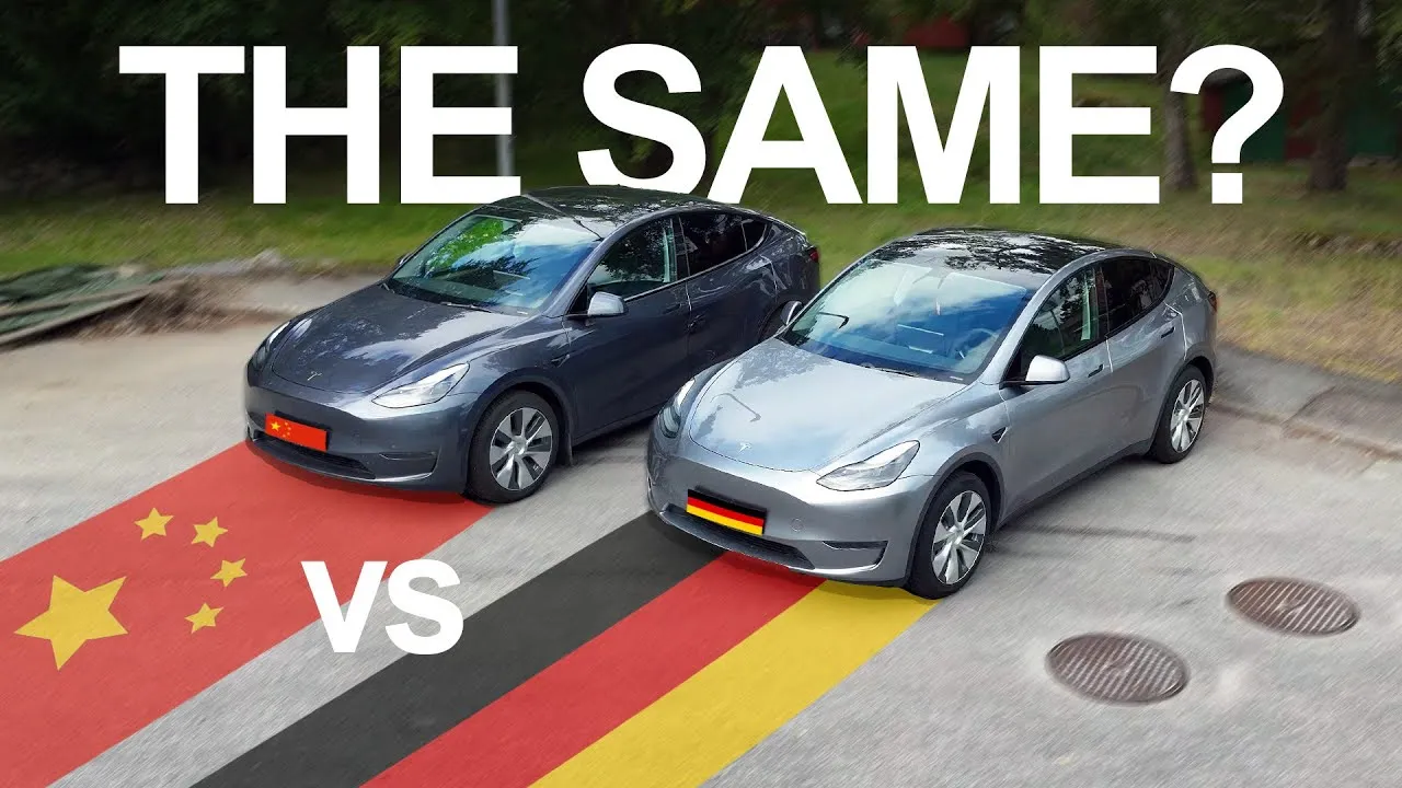 tesla model y gigafactory shanghai vs berlin