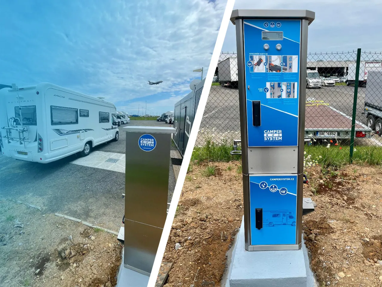 Camper System Turawa Camp punkt serwisowy