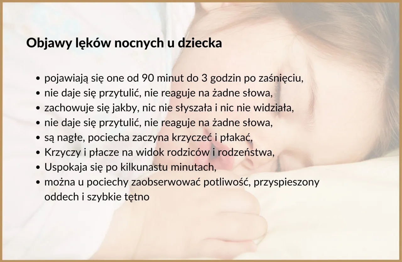 rodzic uspokajający dziecko w nocy, lęki nocne u dzieci pomoc