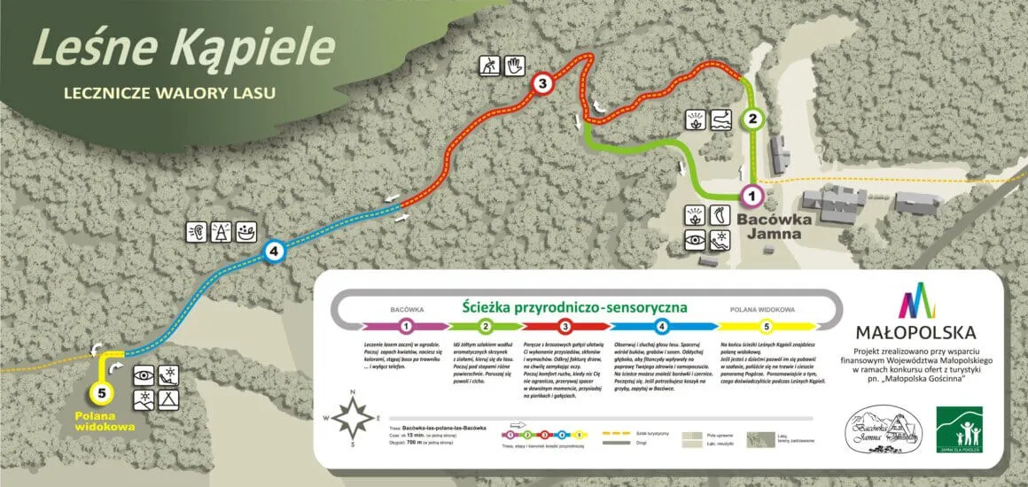 Mapa dojazdu do Bac&oacute;wki u Jancoka Ujsoły Danielka