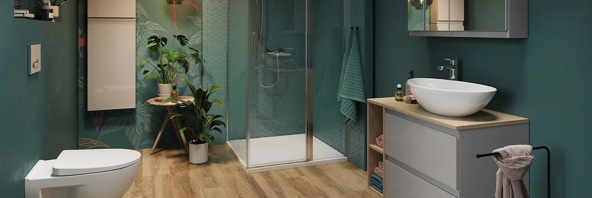 różnica wysokości umywalka nablatowa wpuszczana