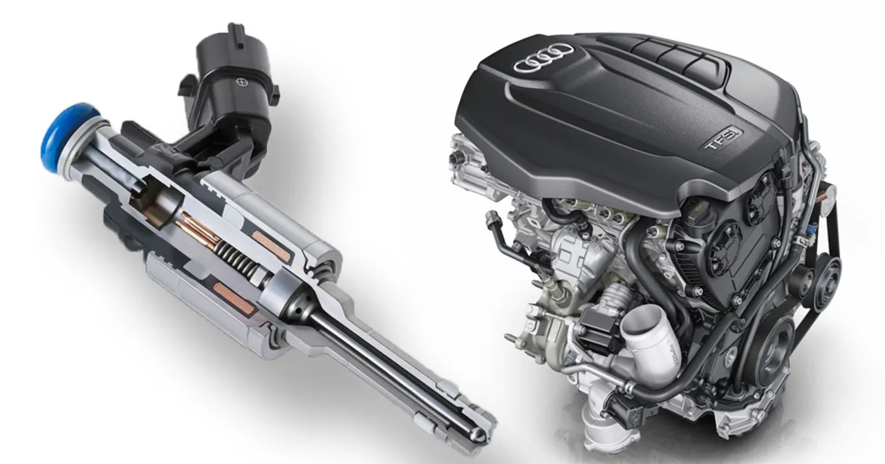 Silnik z wtryskiem bezpośrednim schemat