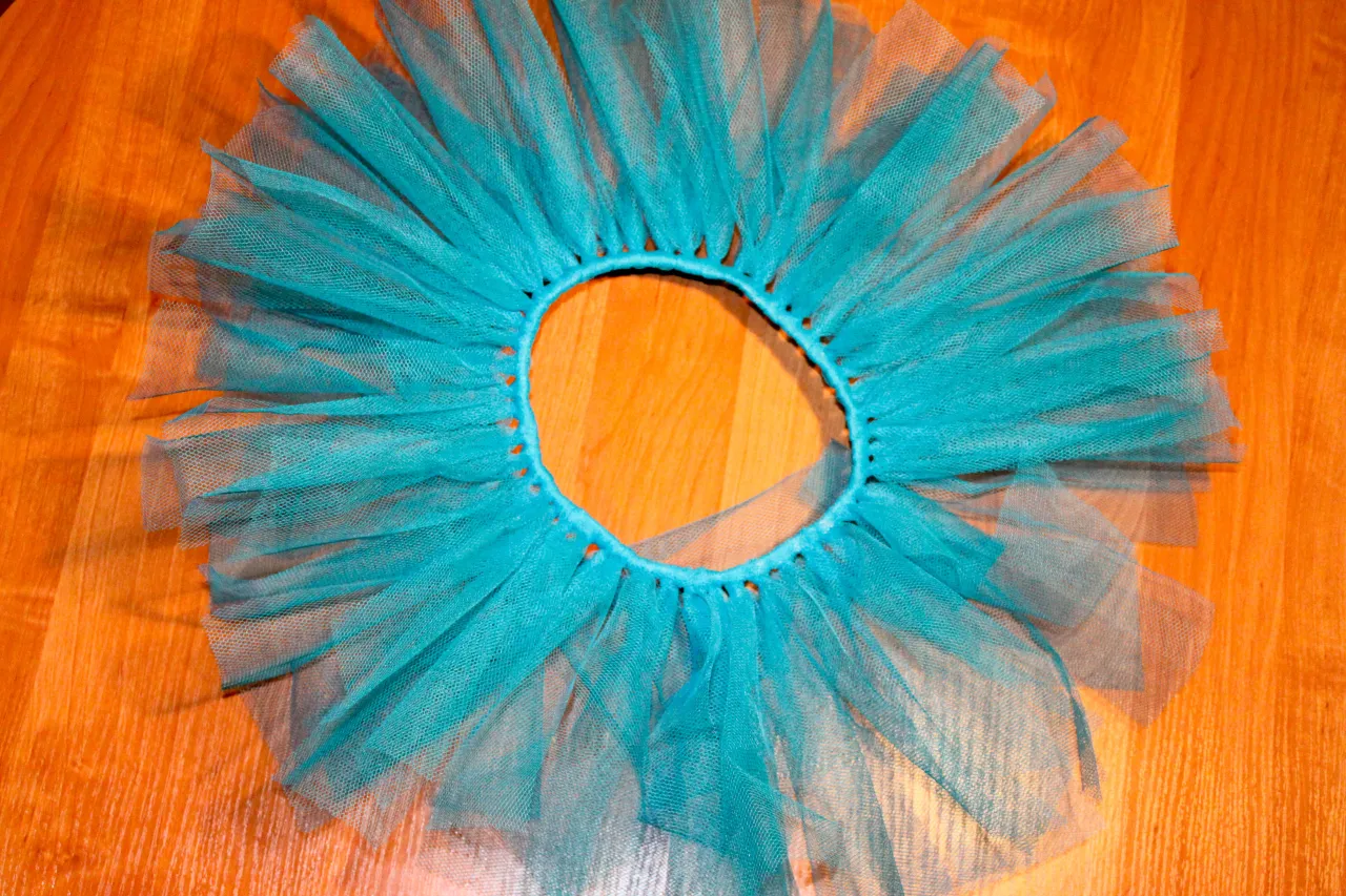 Spódnica z bibuły na gumce krok po kroku