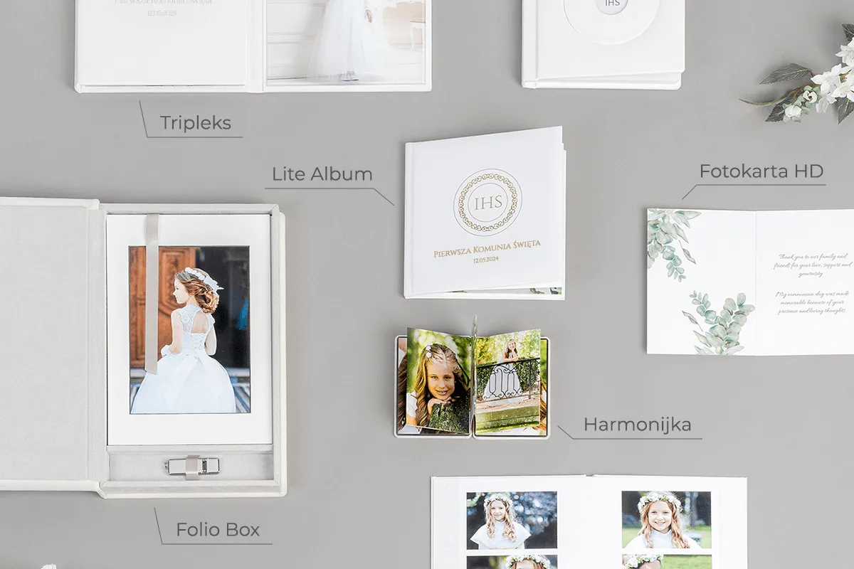 Pakiety zdjęć komunijnych porównanie