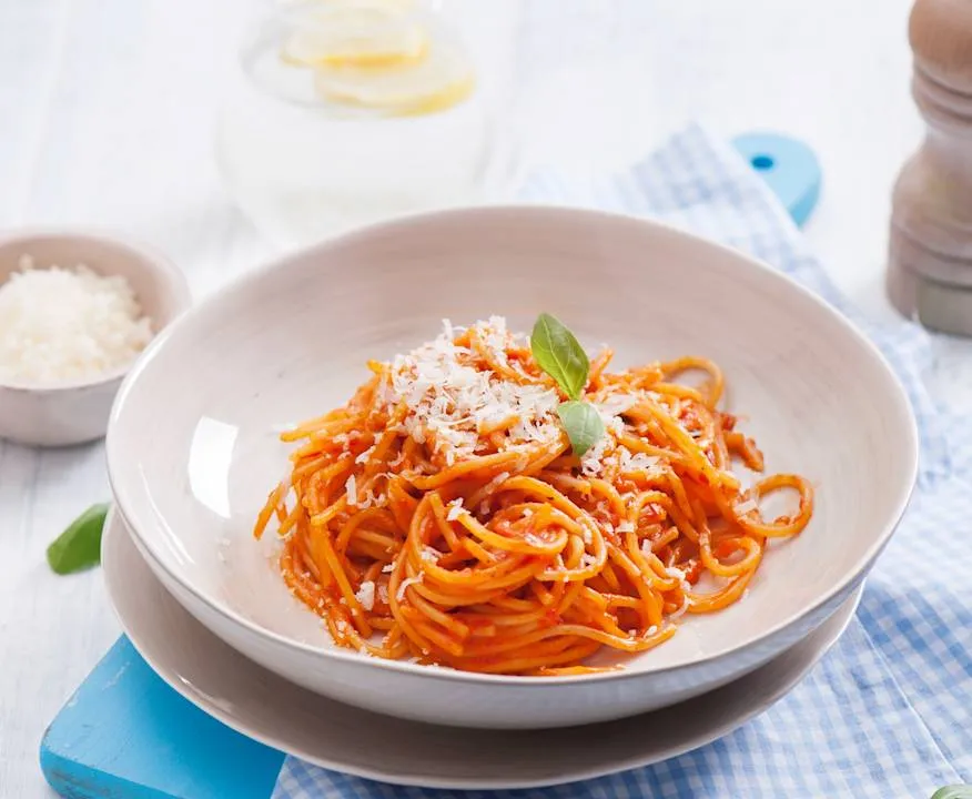 składniki spaghetti napoletana thermomix