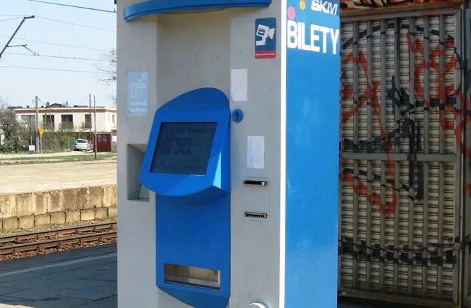 Automat biletowy SKM Gdańsk