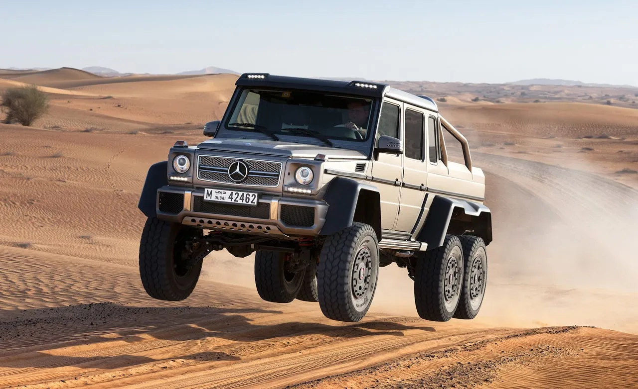 Mercedes G63 AMG 6x6 prototyp wojskowy