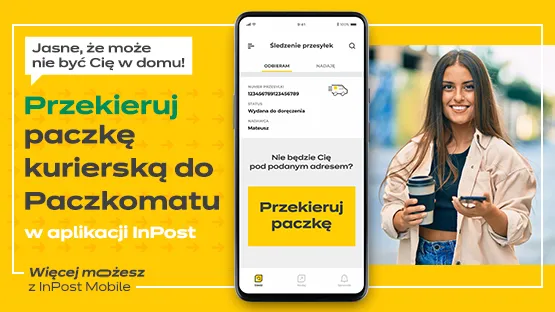 InPost aplikacja przekierowanie paczki