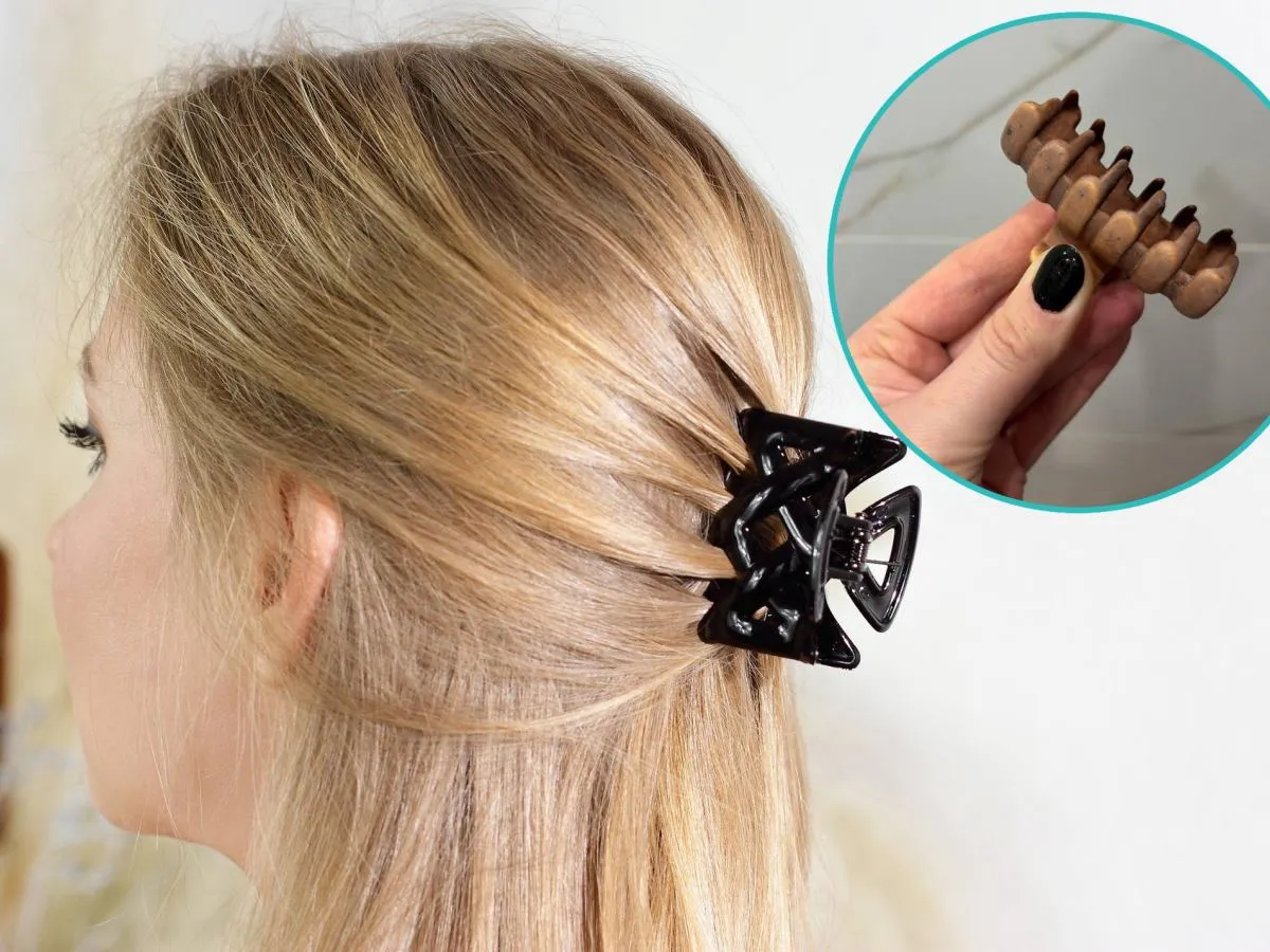 naprawa sprężynki w klamrze do włos&oacute;w