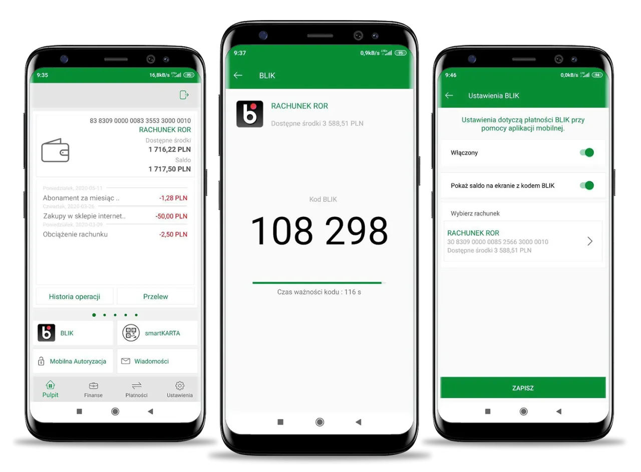 mBank bankowość internetowa ustawienia bezpieczeństwa limity BLIK