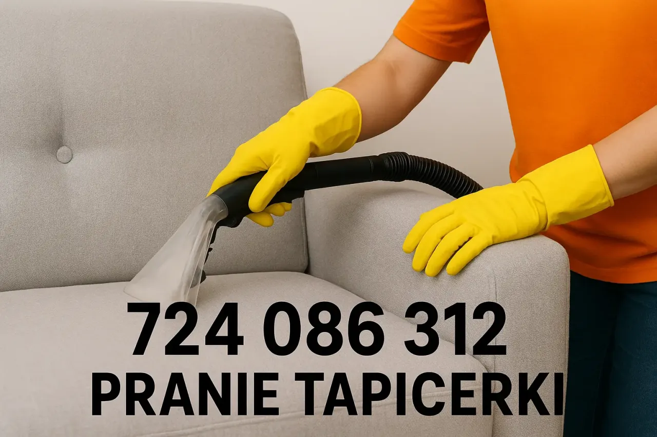 Profesjonalne pranie tapicerki kanapy. Zadzwoń 724 086 312, aby dowiedzieć się, jak wyczyścić kanapę Vanish.