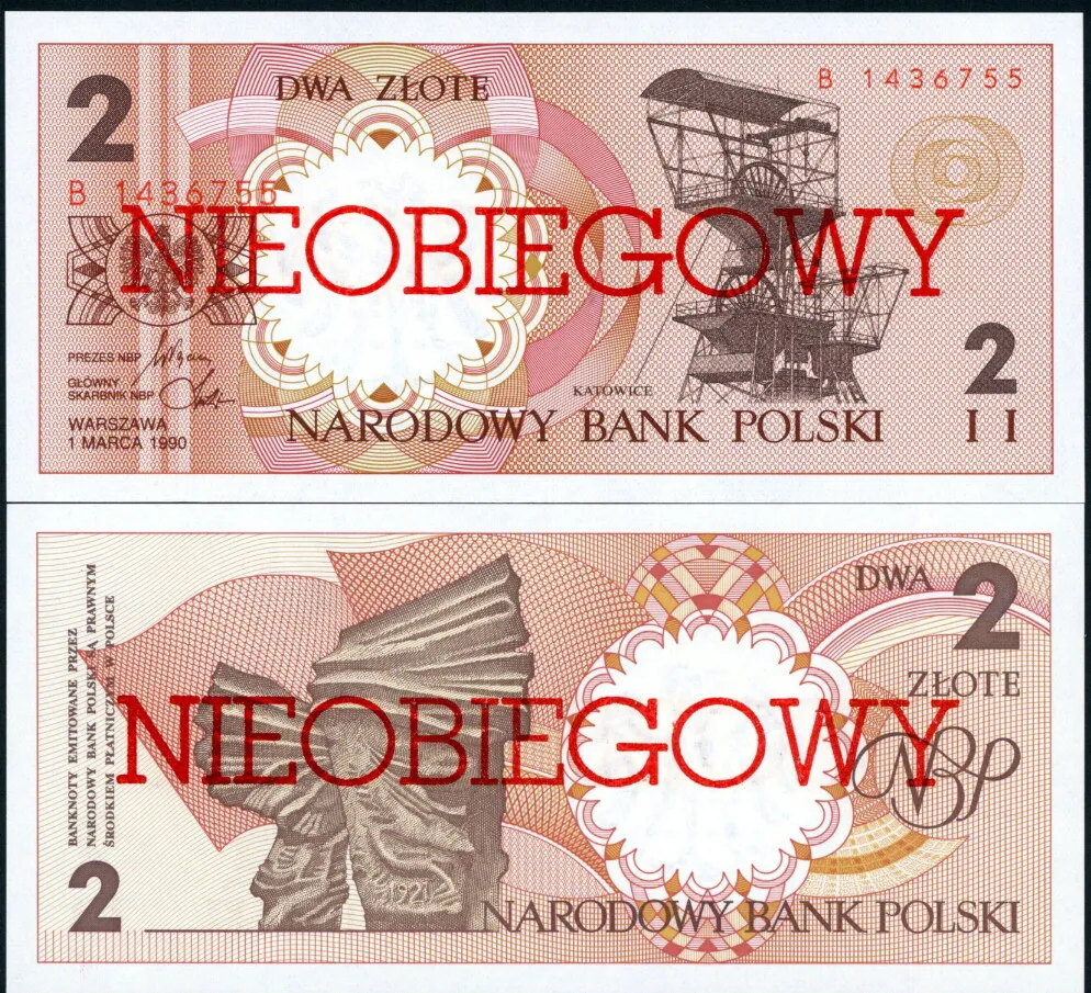 Polska flaga i banknoty złotówki
