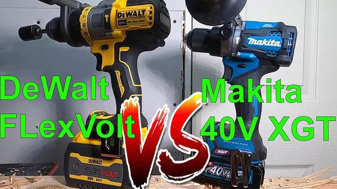 DeWalt FlexVolt vs Makita LXT XGT akumulatory porównanie