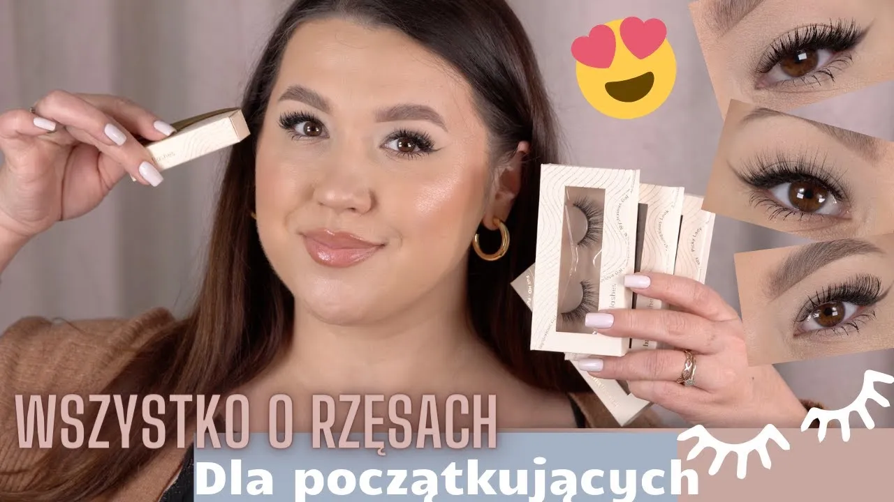 czyszczenie sztucznych rzęs na pasku