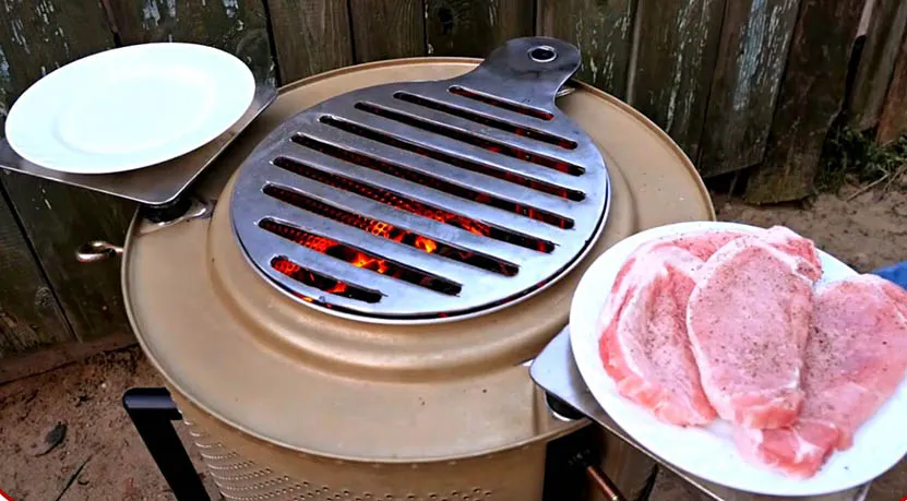 grill z bębna pralki n&oacute;żki