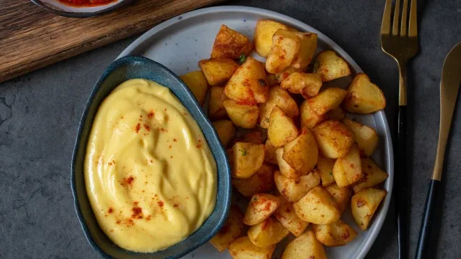 potrawy z sosem czosnkowym