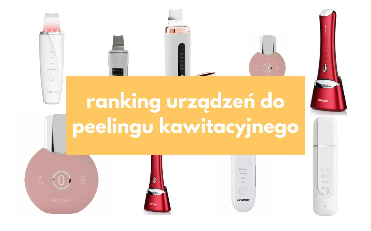 Urządzenie do peelingu kawitacyjnego domowego użytku