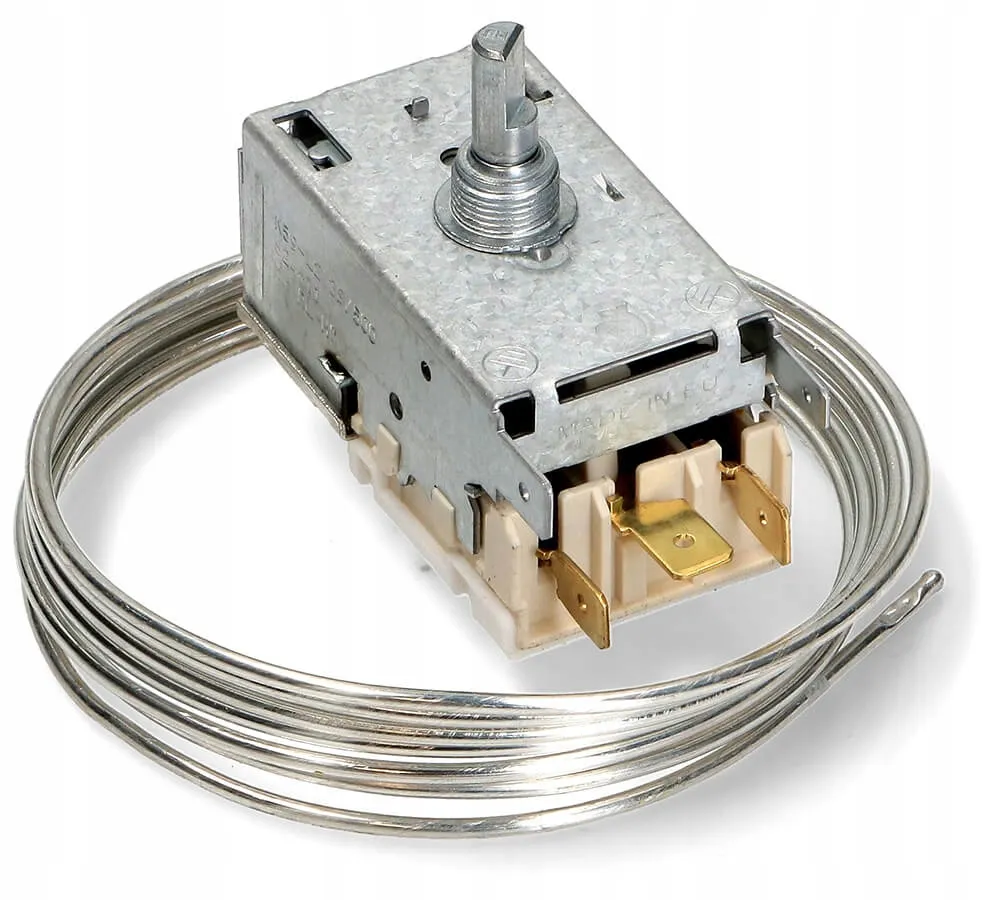 pokrętło termostatu lodówki panel elektroniczny