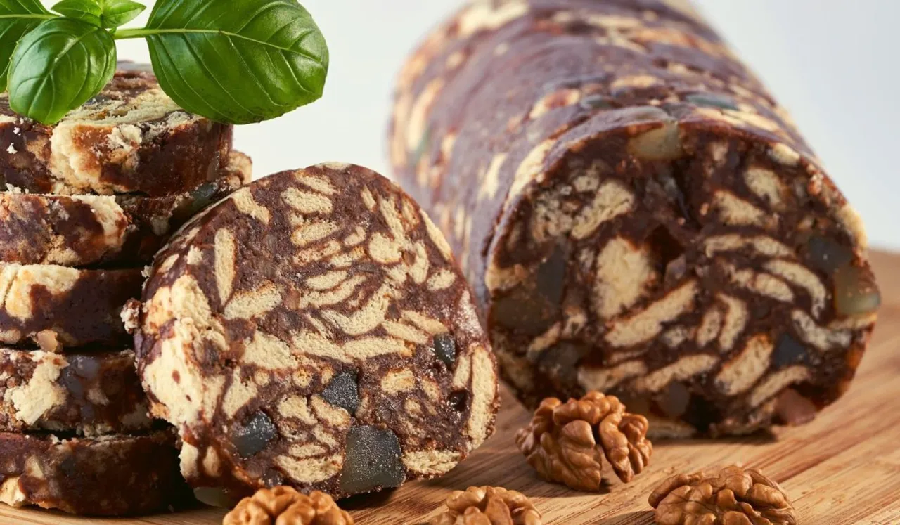 gotowy blok czekoladowy w formie