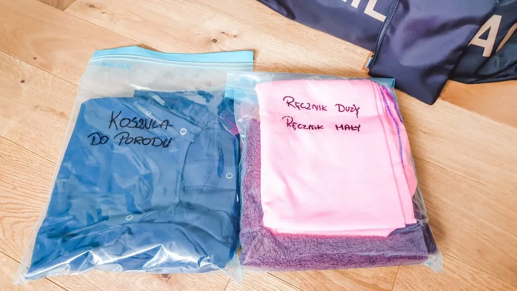 torba na oddział położniczy po porodzie
