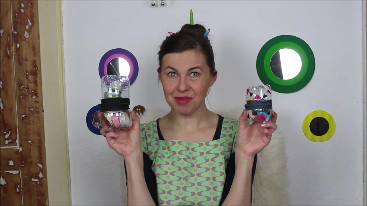 zamek z plastikowych butelek DIY