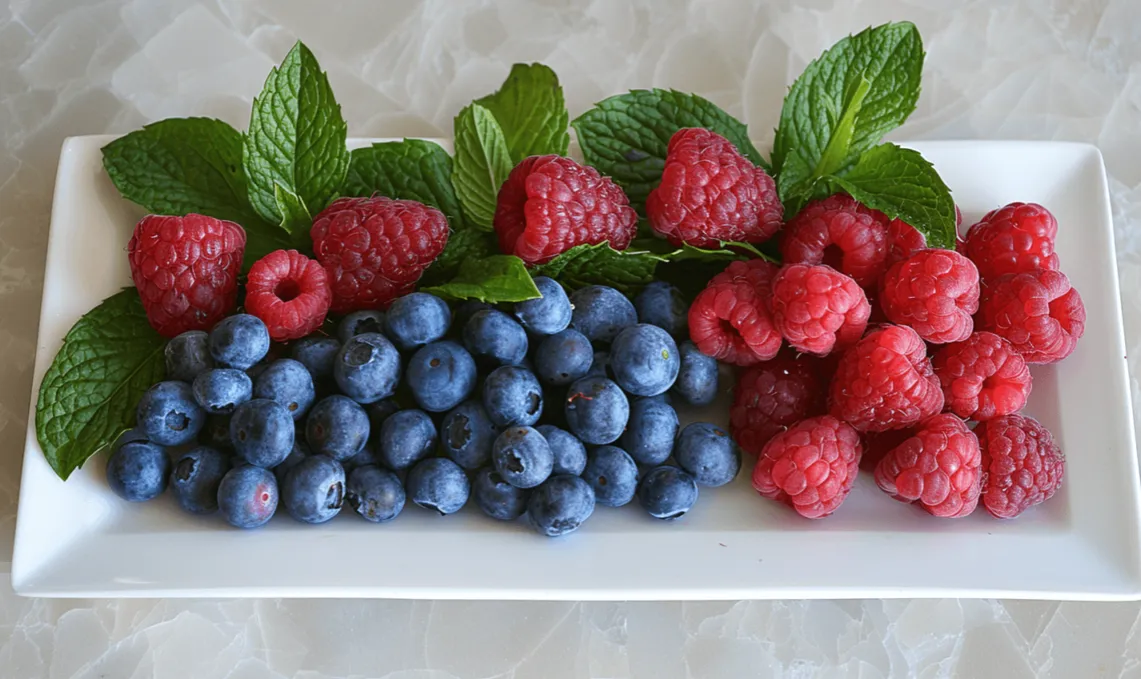 Polskie owoce leśne jagody maliny