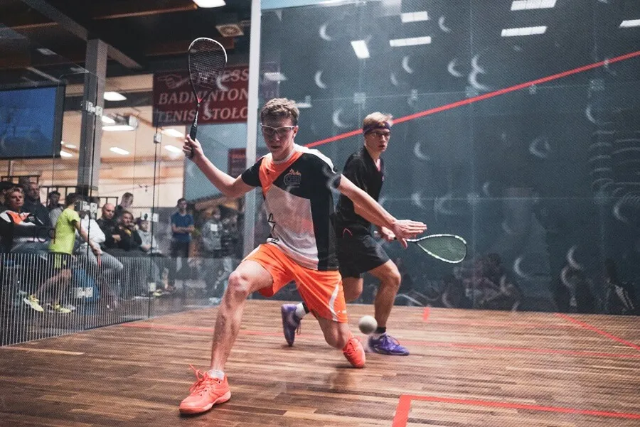 Squash we Wrocławiu korty i gracze