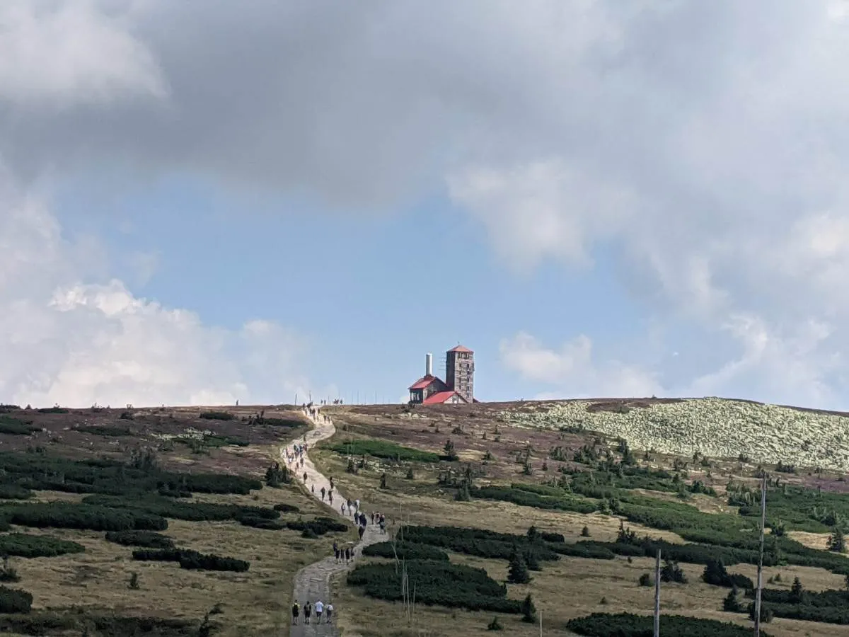 Wodospad Kamieńczyka Szklarka Śnieżne Kotły Szrenica