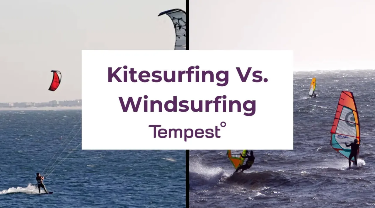 windsurfing vs kitesurfing koszty sprzętu por&oacute;wnanie