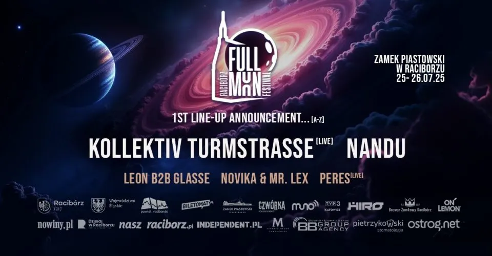 Full Moon Festival Racib&oacute;rz Zamek Piastowski