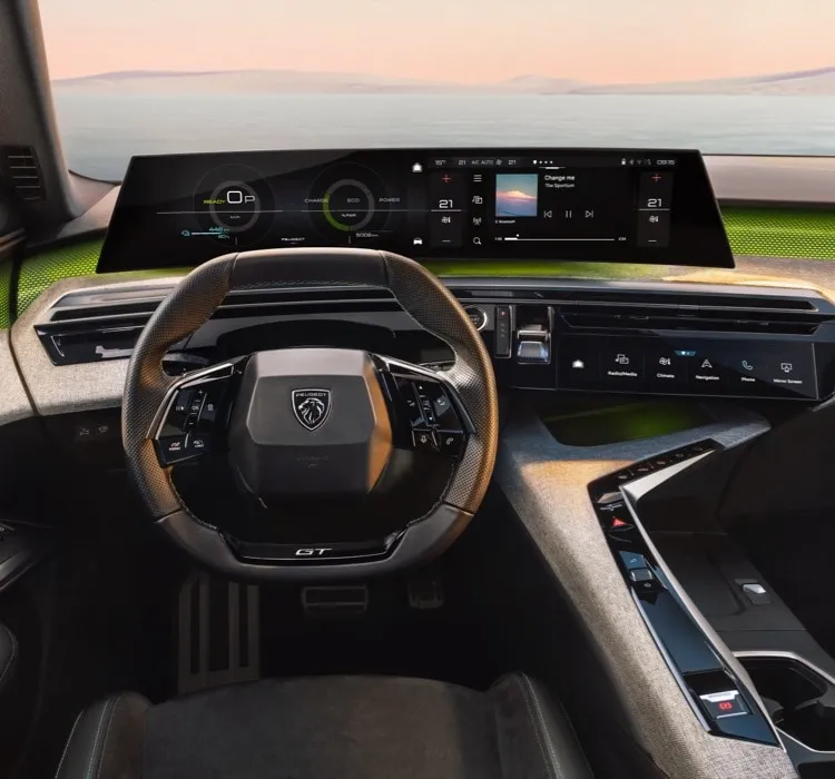 Peugeot 5008 wnętrze i wygląd zewnętrzny