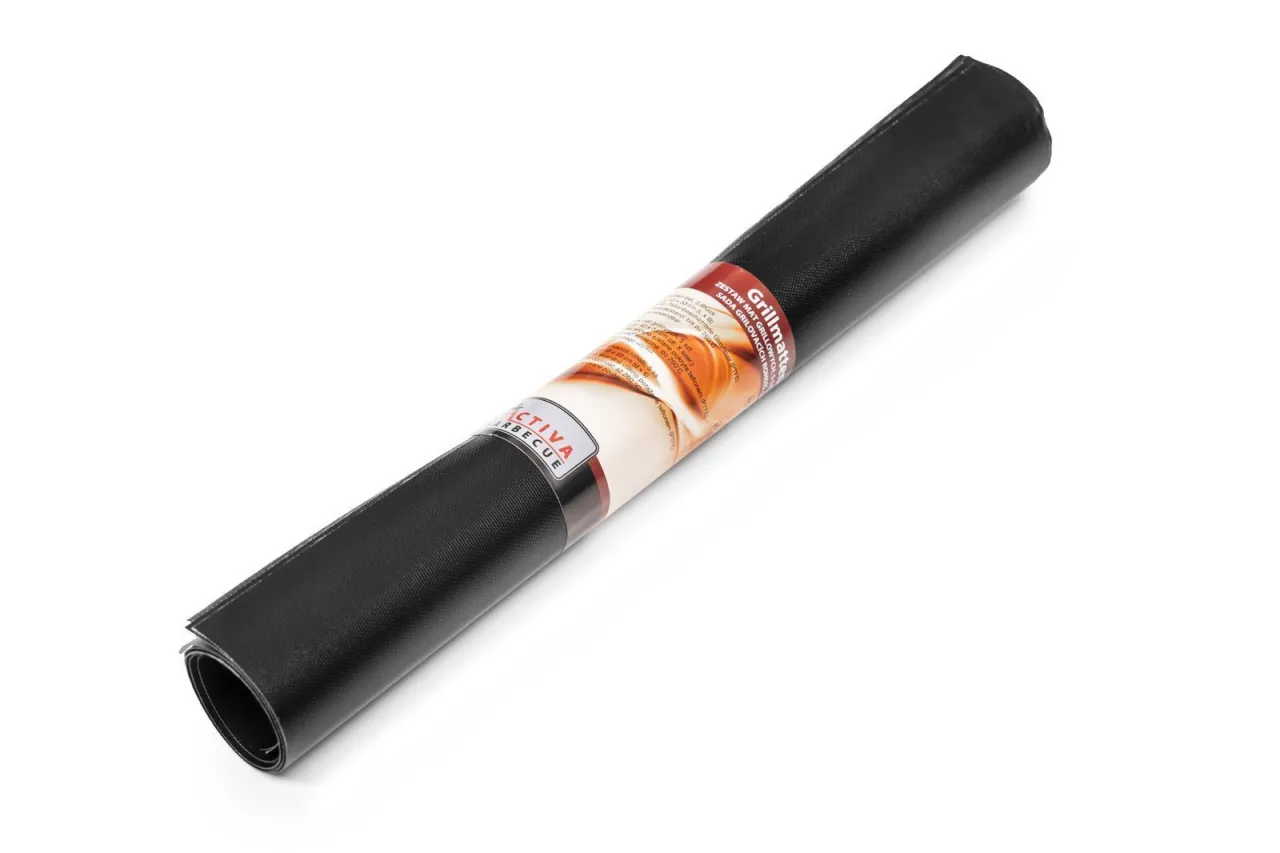 Certyfikaty PFOA-free na opakowaniu maty grillowej