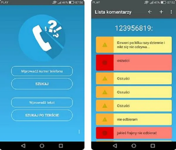 aplikacje do sprawdzania numeru telefonu android ios