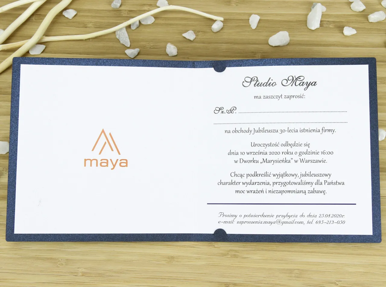 przykłady zaproszeń ślubnych urodzinowych biznesowych