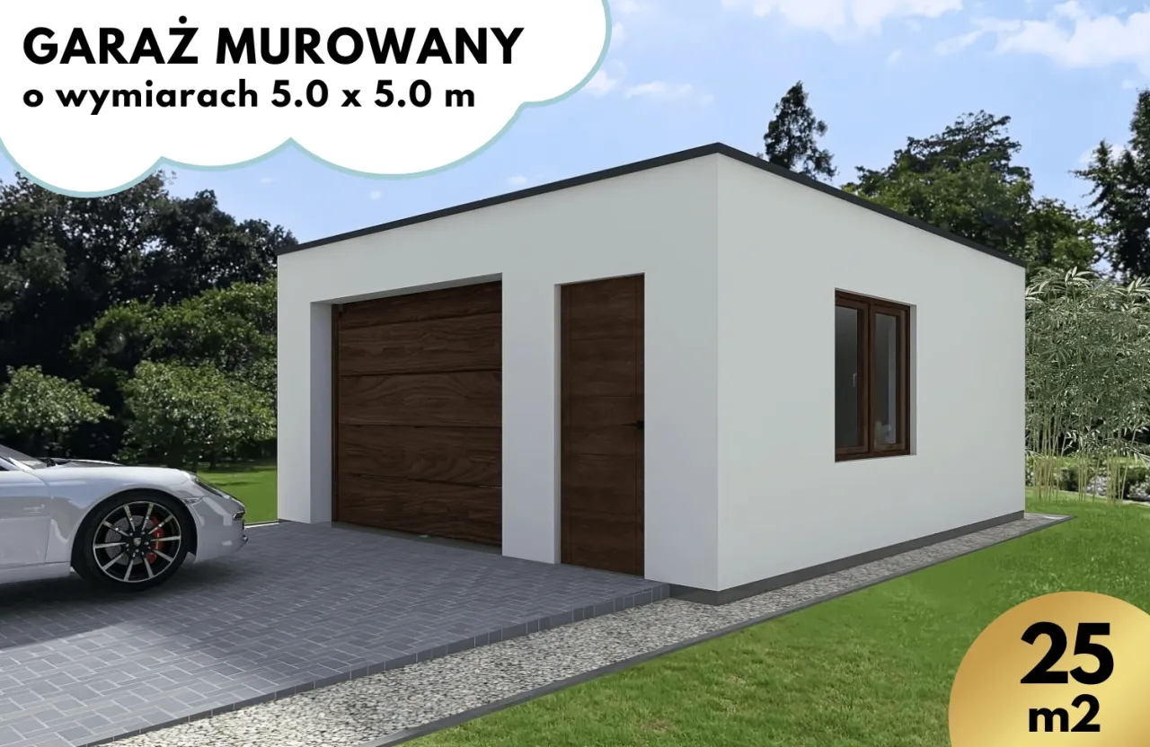 mały garaż na zgłoszenie