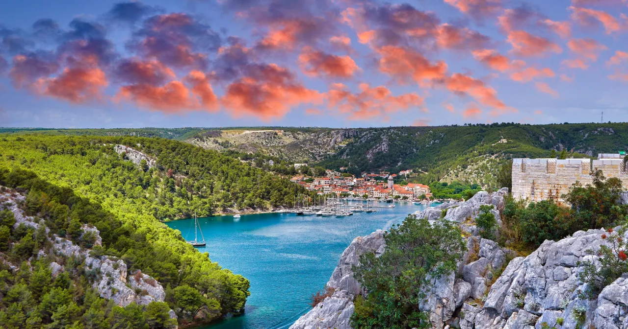 Dalmacja Północna krajobrazy