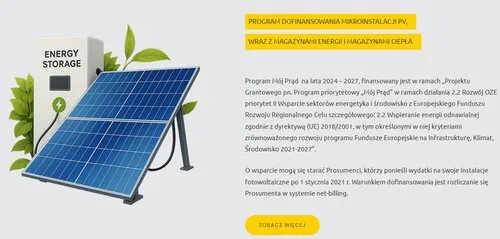 Programy dofinansowań OZE 2026