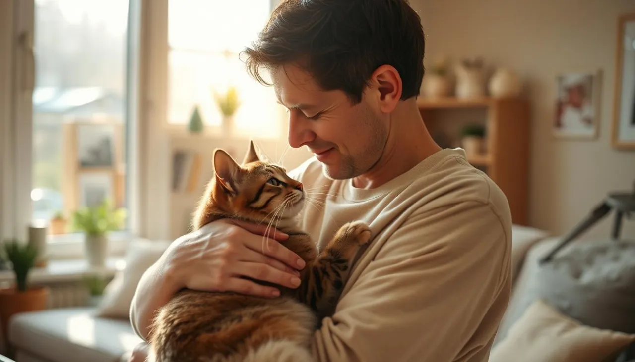 kot pieszczoty właściciel