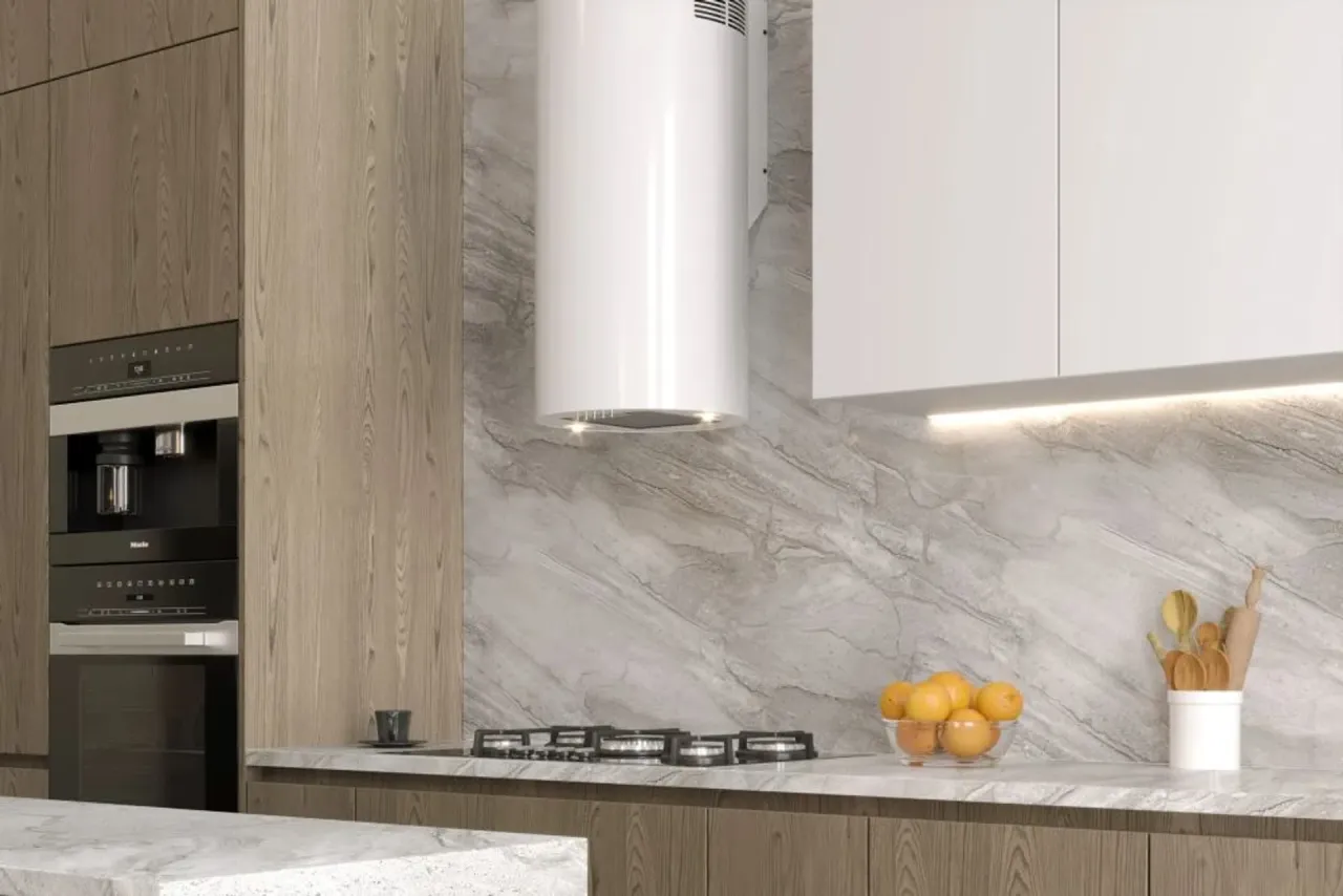 bezpieczna odległość okapu nad płytą gazową indukcyjną