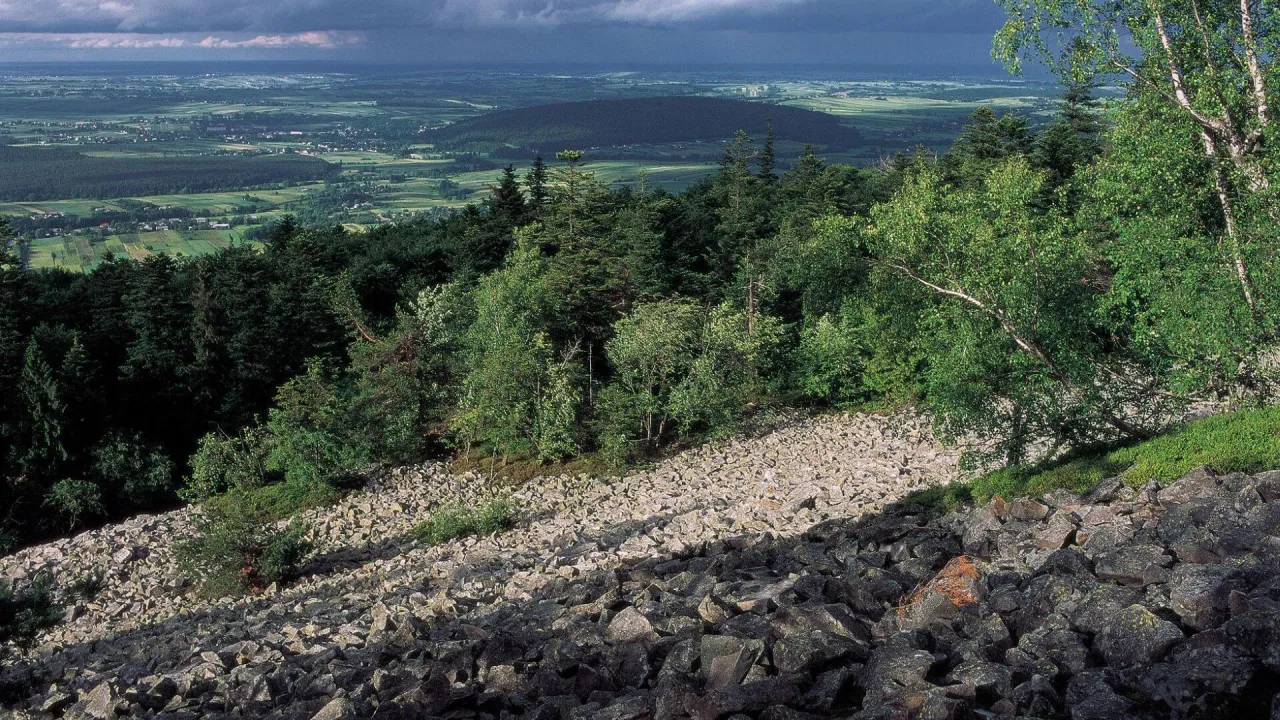 Góry Świętokrzyskie mapa atrakcji