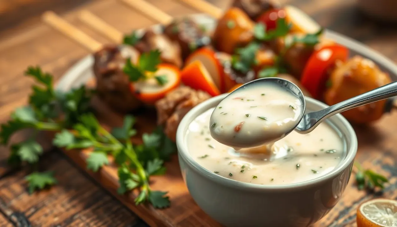 domowy sos czosnkowy do kebaba