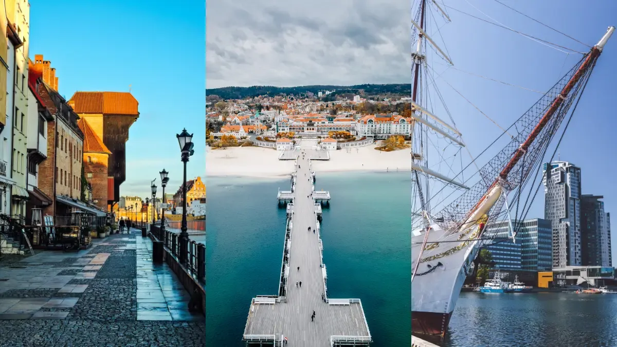 Trójmiasto panorama Gdańsk Sopot Gdynia