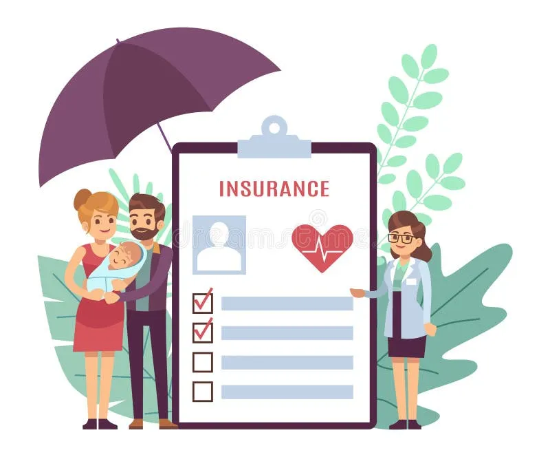 rodzice z niemowlęciem wypełniający dokumenty