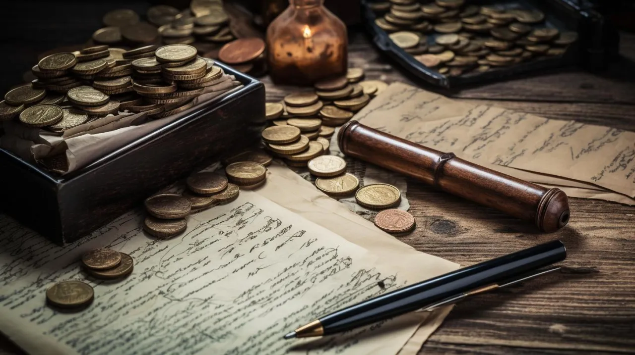 Kalendarz z zaznaczonymi datami i wagą sprawiedliwości