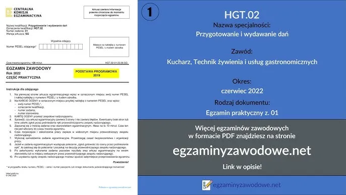 egzamin zawodowy planowanie czasu, zegar egzaminacyjny, przygotowanie do egzaminu