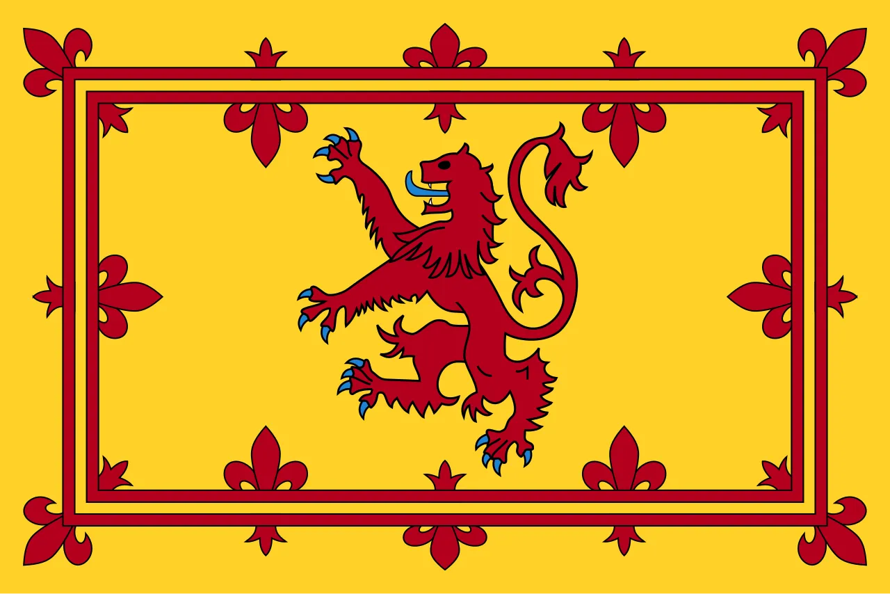 Lion Rampant Kr&oacute;lewski Sztandar Szkocji