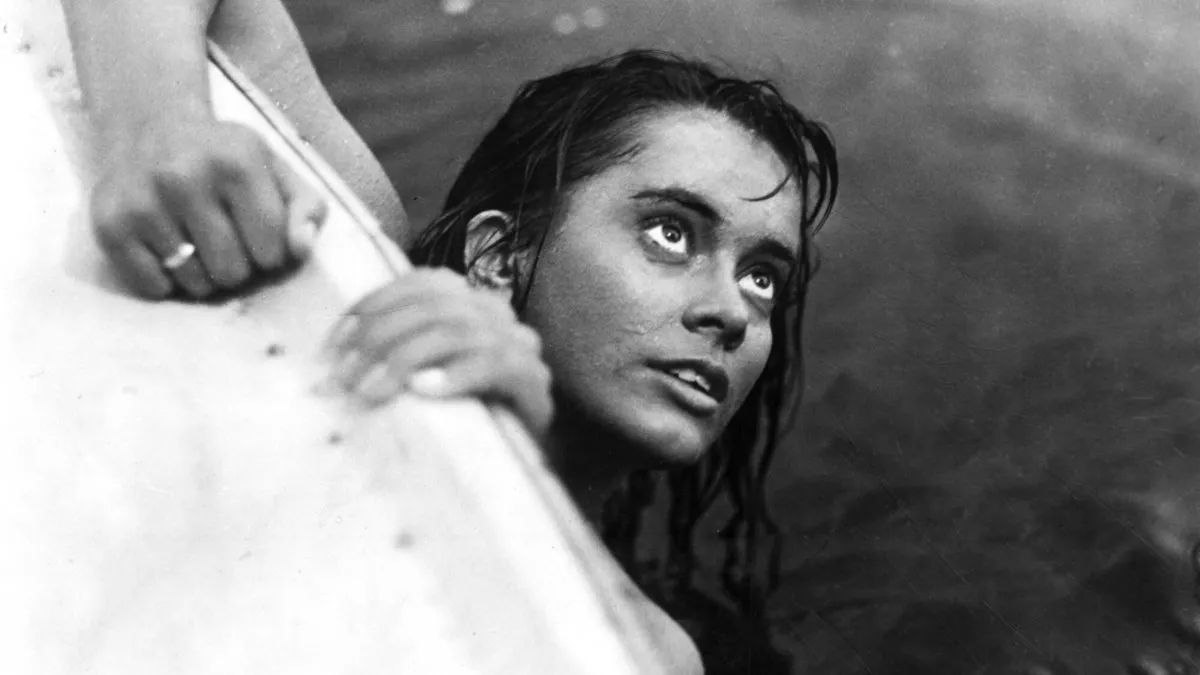 Jolanta Umecka Nóż w wodzie zdjęcie z filmu