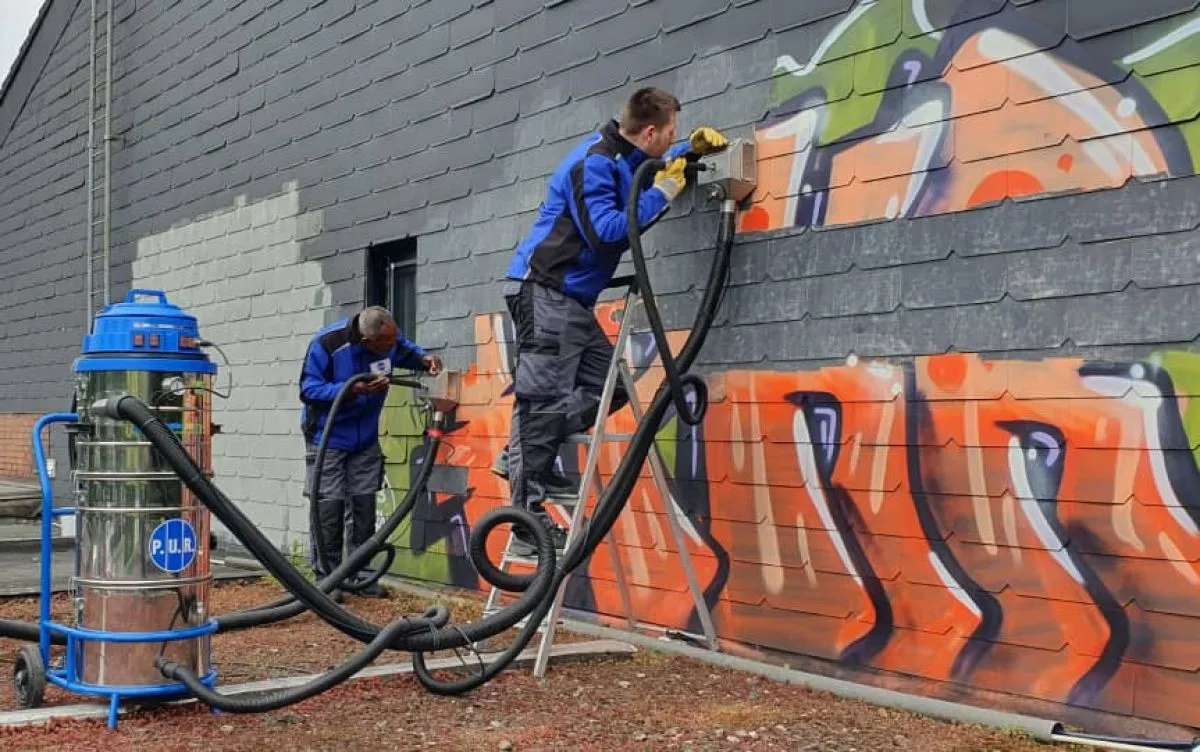 professionelle graffitientfernung methoden